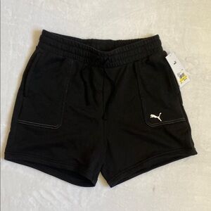 Puma Black Casual Shorts